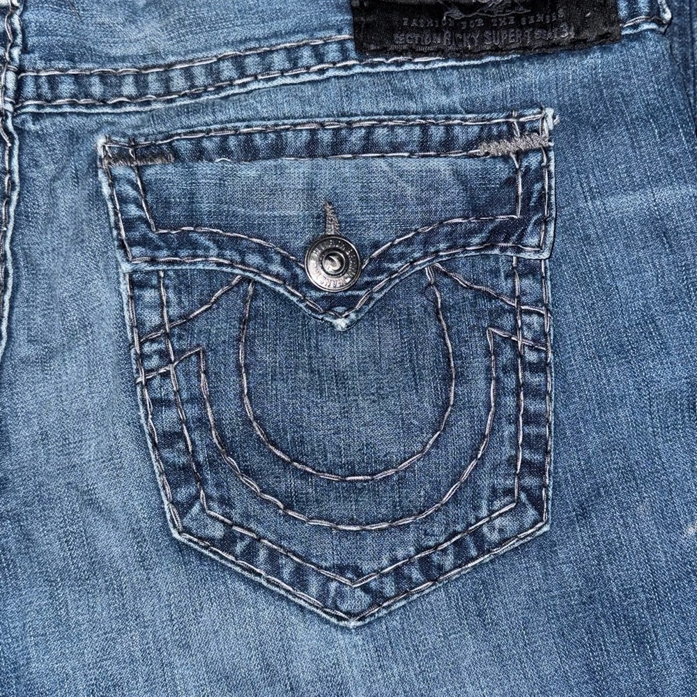 True Religion Relaxed Fit Denim Jeans Men’s 44 - Picture 4 of 14
